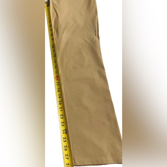 Lauren Ralph Lauren Petite Khaki Pants Women’s 8P Straight Leg Cotton NEW - Picture 4 of 8